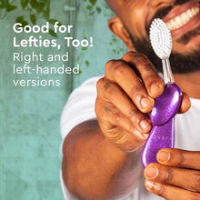 Load image into Gallery viewer, RADIUS Big Brush BPA Free &amp; ADA Accepted Toothbrush Designed to Improve Gum Health &amp; Reduce Gum Issues - Right Hand - Midnight Sky/ Marble/ Soda Pop Eco Grind - Pack of 3
