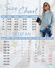 Load image into Gallery viewer, Sweatshirt for Women Tunics or Tops to Wear with Leggings Black Winter XXL
