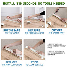 Load image into Gallery viewer, Baby Safety Edge Guards Set, Soft Furniture Bumper, Child Proof Table Corner Protector Protectors, Rubber Protector Strips (18Ft + 3 Child Drawer Locks) Brown
