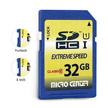 Load image into Gallery viewer, 32GB Class 10 SDHC Flash Memory Card SD Card by Micro Center (2 Pack)
