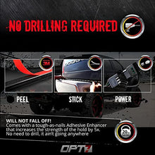 Load image into Gallery viewer, OPT7 60&quot; Redline LED Tailgate Light Bar - TriCore LED - Weatherproof Rigid Aluminum No-Drill Install - Full Featured Reverse Running Brake Turn Signal
