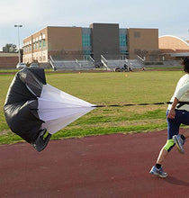Load image into Gallery viewer, CANPPNY Speed Agility Training Kit—Includes Agility Ladder with Carrying Bag, 5 Disc Cones, Resistance Parachute.Use Equipment to Improve Footwork Any Sport.
