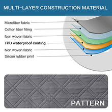 Load image into Gallery viewer, H.VERSAILTEX 100% Waterproof Sofa Protector Cover Couch Covers for Dogs / Pets | Sofa Covers for 3 Cushion Couch Leather Sofa Slipcovers with Non Slip Backing (Seat Width 68&quot;, Grey)
