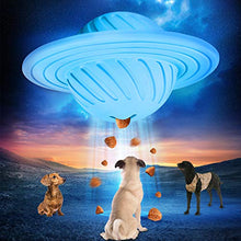 Load image into Gallery viewer, FULNEW IQ Treat Ball Interactive Dog Food Dispenser Durable Dog Chew Toy Ball for Dog Playing, Chewing, Tooth Cleaning (UFO)
