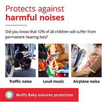 Load image into Gallery viewer, Alpine Muffy Baby Ear Protection for Newborn and Babies up to 36 Months – Noise Reduction Earmuffs for Toddlers &amp; Children – Comfortable Infant Ear Muffs Prevent Hearing Damage &amp; Improve Sleep, Black
