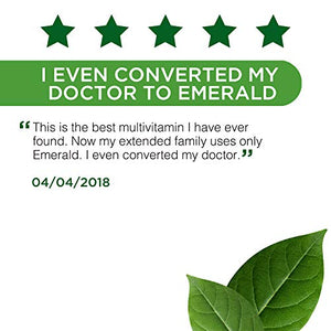 Emerald Labs Complete Clinical Multi - Multivitamin Clinical Potency Formula with Vitamins, Minerals, Herbs - 120 Vegetable Capsules