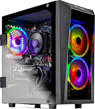 Load image into Gallery viewer, Skytech Blaze II Gaming PC Desktop – AMD Ryzen 5 5600G 3.9 GHz, RTX 3060, 500GB NVME SSD, 16G DDR4 3200, 600W Gold PSU, AC Wi-Fi, Windows 10 Home 64-bit
