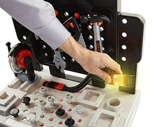 Load image into Gallery viewer, BLACK + DECKER Power Tool Workshop - Play Toy Workbench for Kids with Drill, Miter Saw and Working Flashlight - Build Your Own Tool Box – 75 Realistic Toy Tools and Accessories
