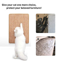 Load image into Gallery viewer, FUKUMARU Cat Scratcher Mat, 23.6 X 15.7 Inch Natural Sisal Cat Scratch Mats, Horizontal Cat Floor Scratching Pad Rug, Protect Carpets and Sofas
