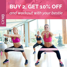 Load image into Gallery viewer, Booty 3 Resistance Bands for Legs and Butt Set, Exercise Bands Fitness Bands - Video Workout, Resistance Loops Hip Thigh Glute Bands Non Slip Fabric, Elastic Strength Squat Band Beginner-Professional

