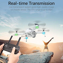 Load image into Gallery viewer, GoolRC Mini Pro Drone with Camera S161,Foldable FPV Drone with 4K HD Camera, Optical Flow Positioning RC Quadcopter with Gesture Photos/Video, Altitude Hold, Track Flight, Storage Bag and 3 Batteries
