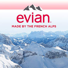 Load image into Gallery viewer, evian Natural Spring Water, Naturally Filtered Spring Water in Large Bottles, 33.81 Fl Oz (Pack of 12)
