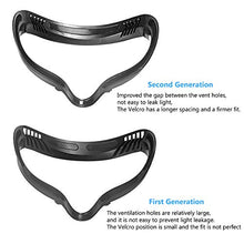 Load image into Gallery viewer, HIJIAO Latest Upgrade Accessories for Oculue Quest 2, Including VR Facial Interface Bracket &amp; PU Leather Foam Face Cover Pad Replacement &amp; Protective Lens Cover for Oculus Quest 2
