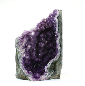 Crystal Allies: Natural Amethyst Quartz Crystal Cluster from Uruguay - 1/2lb to 1lb