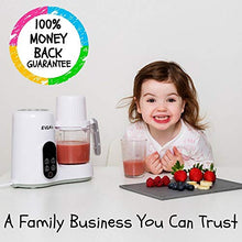 Load image into Gallery viewer, Baby Food Maker | Baby Food Processor Blender Grinder Steamer | Cooks &amp; Blends Healthy Homemade Baby Food in Minutes | Touch Screen Control | 6 Reusable Food Pouches | Bottle Warming Too

