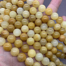 Load image into Gallery viewer, Yellow Aventurine Beads 10mm Round Loose Natural Stone DIY for Jewelry (Yellow Aventurine, 10mm(≈37pcs))
