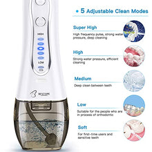 Load image into Gallery viewer, Cordless Water Flosser for Teeth-Water Oral Flossers with 5 Modes, 6 Jet Tips, IPX7
