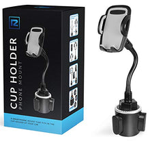 Load image into Gallery viewer, R2 Cup Holder Phone Mount - Compatible with All Models of iPhone, Samsung, Google, Motorola, Nokia, LG, Sony, Lenovo, Huawei &amp; More!
