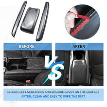Load image into Gallery viewer, CDEFG Center Console Cover for Civic: Console Armrest Shell for 2018 2019 2020 2021 Civic Sedan Interior Accessories Arm Rest Protective Decorative Sticker Trim Carbon Fiber (3PCS)

