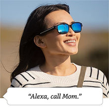 Load image into Gallery viewer, Echo Frames (2nd Gen) | Smart audio sunglasses with Alexa | Classic Black with new polarized blue mirror sunglass lenses
