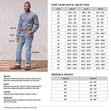 Load image into Gallery viewer, Levi's Men's Big &amp; Tall 505 Regular Fit Jeans, Dark Stonewash, 44W x 30L
