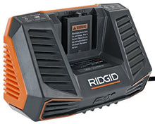 Load image into Gallery viewer, Ridgid R840095 Gen5X Genuine OEM Dual Chemistry Battery Charger for 18V lithium ion or NiCad batteries with Temperature Monitoring and Energy Saving (Battery Not Included, Charger Only)
