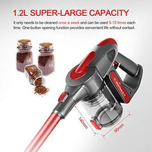 Load image into Gallery viewer, GeeMo Cordless Vacuum Cleaner 21Kpa Super-Suction 35 mins-Running 1.2L Super-Capacity 4 in 1 Vacuum Cleaner for Deep Clean Pet Hair Carpet Hard Floor G201
