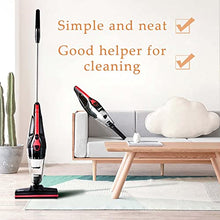 Load image into Gallery viewer, JIANLE 400w Household Portable Powerful Vacuum Cleaner, 2-in-1 Handheld/Rod Vacuum Cleaner, 360° Rotating Floor Brush, 15kpa Large Suction, for Home/Office/Cafe
