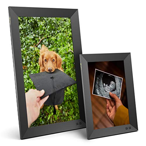 Nixplay Smart Digital Picture Frame Bundle - 10 inch and 15 inch