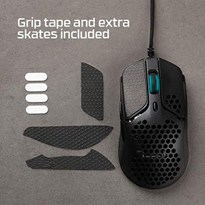 HyperX Pulsefire Haste – Gaming Mouse, Ultra-Lightweight, 59g, Honeycomb Shell, Hex Design, RGB, HyperFlex USB Cable, Up to 16000 DPI, 6 Programmable Buttons