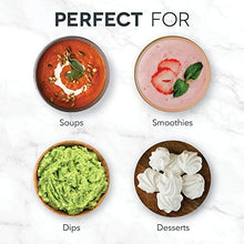 Load image into Gallery viewer, Dash Chef Series Immersion Hand Blender, 5 Speed Stick Blender with Stainless Steel Blades, Whisk Attachment and Recipe Guide – Pink
