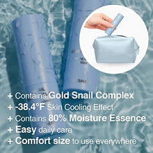 Load image into Gallery viewer, THESAEM Snail Essential EX Cooling Solution Stick Balm – Under Eye Depuffing &amp; Soothing – Face &amp; Eye Serum Treatment – With Snail Collagen &amp; Aquaxyl for Moist Glow, 0.38oz.

