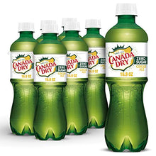 Load image into Gallery viewer, Diet Canada Dry Ginger Ale Soda, .5 Liter Bottle, 6 Count
