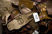 Load image into Gallery viewer, Hide &amp; Drink, Men's Two Row Stitch Leather Belt Handmade :: Bourbon Brown (Size 42)
