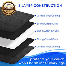 Load image into Gallery viewer, Couch Cushion Support for Sagging Seat, Under Couch Support Board, Saggy Sofa Cushion Support, Firmer ABS Board Cushion Support, Thicker Furniture Couch Slats Seat Saver, 17x66 inch
