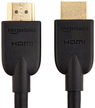 Load image into Gallery viewer, Amazon Basics Replacement Power Cable for PS4 Slim and Xbox One S / X - 6 Foot Cord, Black &amp; High-Speed 4K HDMI Cable - 10 Feet
