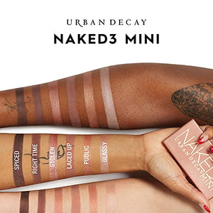 Urban Decay Naked3 Mini Eyeshadow Palette - Pigmented Eye Makeup Palette For On the Go - Ultra Blendable - Up to 12 Hour Wear