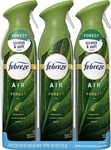 Load image into Gallery viewer, Febreze Air Freshener Spray, Forest Scent, Odor Eliminator for Strong Odor, 8.8 oz (Pack of 3)
