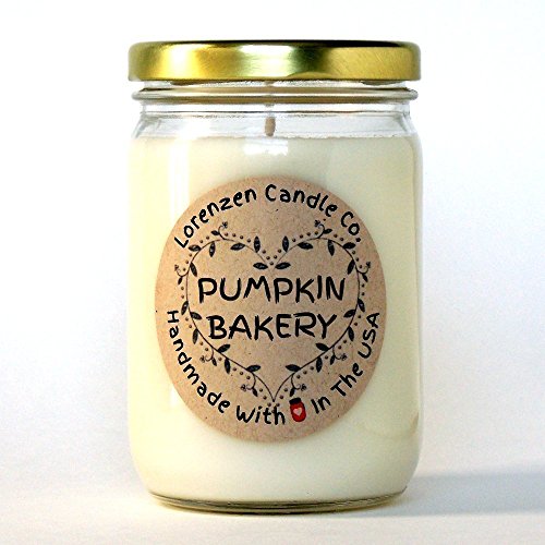 Pumpkin Bakery Soy Candle, 12oz | Handmade in the USA with 100% Soy Wax
