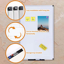 Load image into Gallery viewer, VIZ-PRO Magnetic Whiteboard/Dry Erase Board, 48 X 36 Inches, 2 Pack

