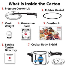 Load image into Gallery viewer, Hawkins B45 Pressure Cooker, 4 Litre, Silver
