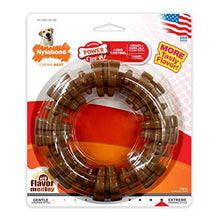 Load image into Gallery viewer, Nylabone Power Chew Textured Dog Chew Ring Toy Flavor Medley Flavor X-Large/Souper - 50+ lbs.
