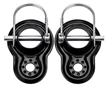 Load image into Gallery viewer, 2-Pack Baby Bike Trailer Hitch – Everyday Bike Trailer Coupler Compatible w/ Schwinn &amp; Instep Bike Trailer Coupler Attachment – Quick Release Bicycle Trailer Parts for Kids, Pet &amp; Cargo by Evo Dyne

