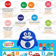 Load image into Gallery viewer, Bilingual Talking Poster: Music + ABC + 123s + Eng &amp; Spanish + Songs - Perfect educational toys for 2 year olds and learning toys for 3 year olds. (Alphabet)
