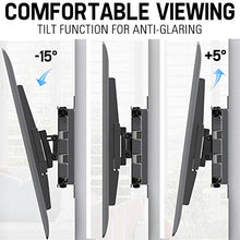 Load image into Gallery viewer, Mounting Dream TV Mount Full Motion for Most 26-55 Inch Flat Screen TVs, TV Wall Mount Bracket with Articulating Dual Arms Bear Up to VESA 400x400mm and 99 lbs - Tilt, Swivel and Rotation
