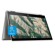 Load image into Gallery viewer, HP 14b-ca0010nr Chromebook X360 14-Inch HD Touchscreen Laptop, Chrome (Ceramic White/Mineral Silver)
