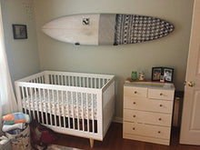 Load image into Gallery viewer, StoreYourBoard Naked Surf, The Original Minimalist Surfboard Wall Rack, Display Rack, Black
