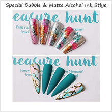 Load image into Gallery viewer, Makartt Blooming Nail Polish, Alcohol Ink Watercolor Pink Blossom Gel Nail Polish Magic Manicuring Kit Work with Transparent Red Marble Nail Vanish Young Nail Art Design,Summer 6 Colors Set
