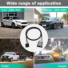Load image into Gallery viewer, RED WOLF Trailer Brake Control Wiring Harness Adapter Connector for 2009-2019 Ford F-150/Flex/Lincoln, 2019-2021 Bronco Fit Brake Controller to Towing Hitch Trailer Motorhome
