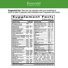 Load image into Gallery viewer, Emerald Labs Women&#39;s 45+ Clinical Multi - Multivitamin with CoQ10, B Vitamins, L-Glutathione to Support Healthy Heart, Strong Bones, Balanced Hormones - 120 Vegetable Capsules

